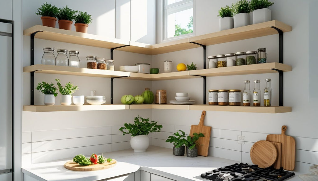 Best Corner Shelving Solutions for Kitchens: Create a Cleaner, Smarter Space