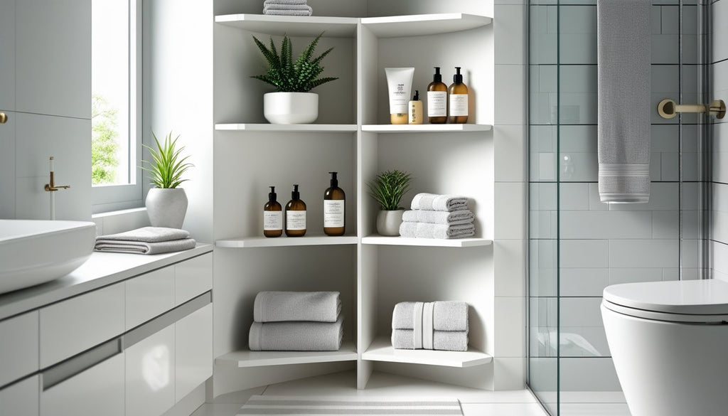 Corner Bathroom Storage Ideas for Maximizing Space and Organization