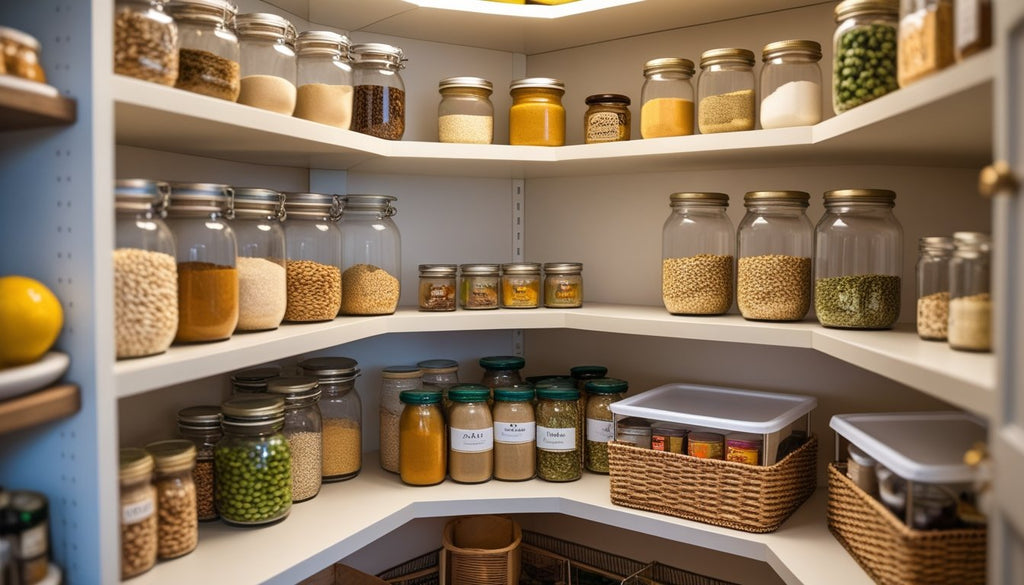 Corner Shelving for Pantry Organization: Essential Tips and Space-Saving Ideas