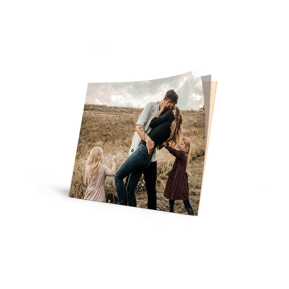 Family memories captured in a beautiful 10x14 Cove Photo Mount Print