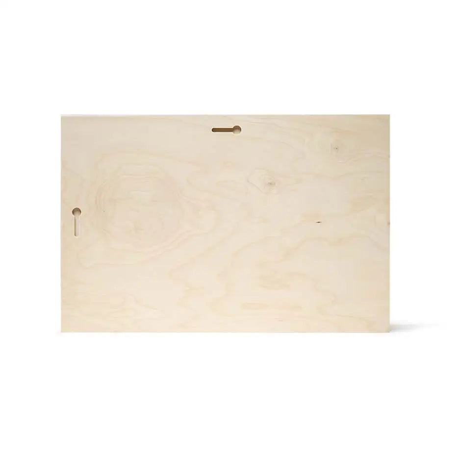 Wooden cutting board with hole in the middle, 12x18 Blank Birch Panel for crafting