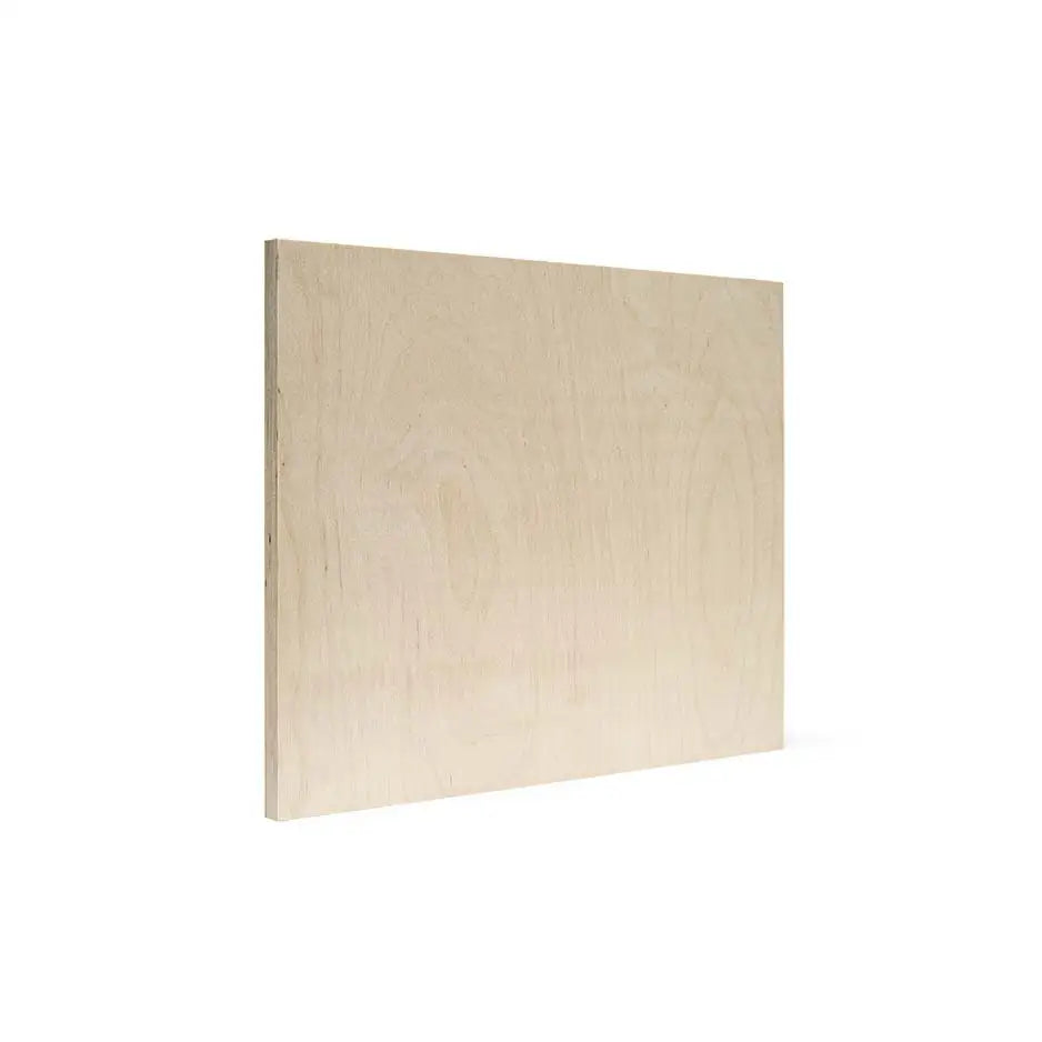 Pled Pling Board on a White Background for 16x20 Blank Birch Panel Display