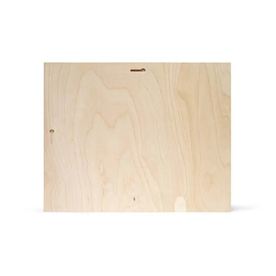 Wooden cutting board with a hole, part of a 16x20 Blank Birch Panel collection