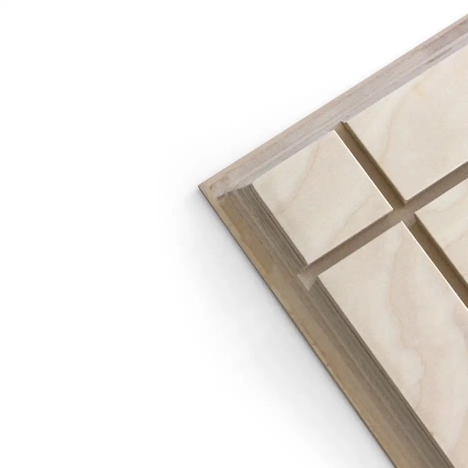 White marble tile with square pattern on 20x30 Cove Photo Mount Print