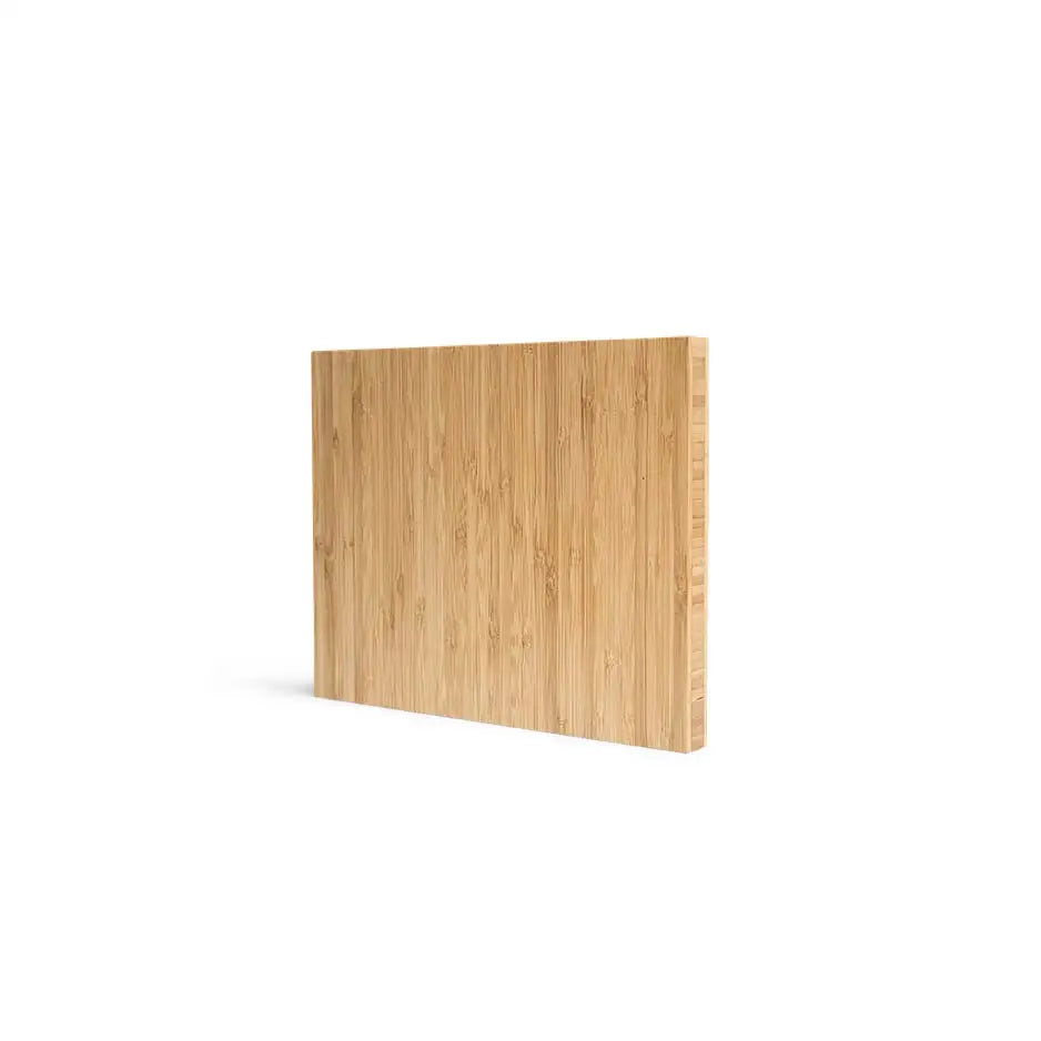 8x10 Blank Bamboo Panel on a white background for crafts and photo projects