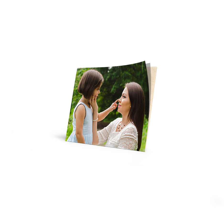 Mother and daughter cherish memories in an 8x10 Cove Photo Mount print