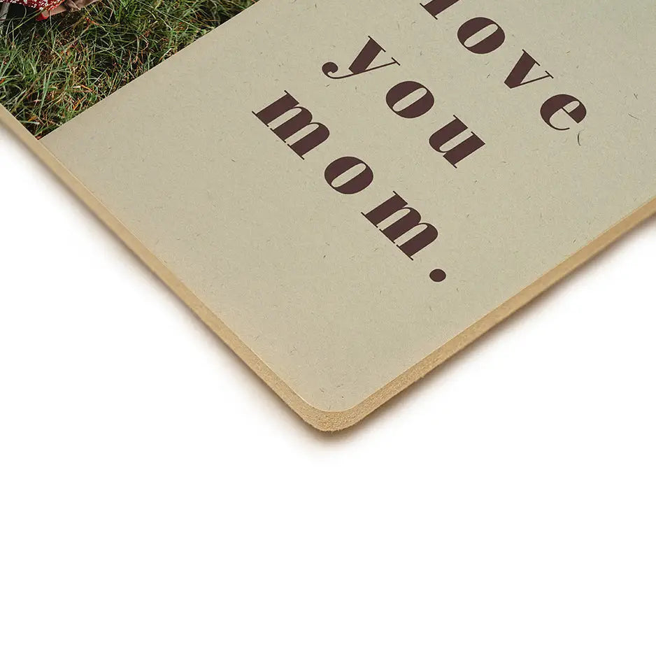 Love You Mom Wood Plaque